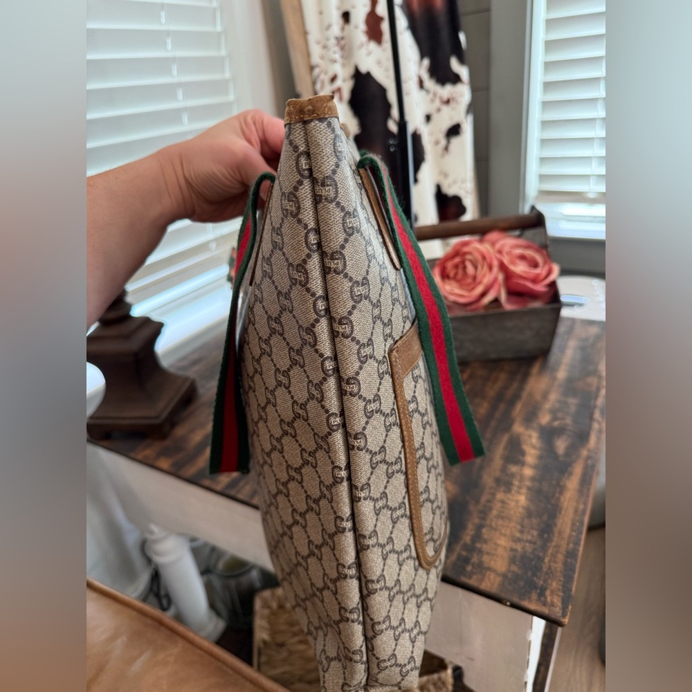 Vintage Gucci Plus Sherry line Tote - Picture 10 of 14